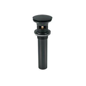 CE-226M.jpg Contra p/lavabo 1-1/4 con rebosadero hongo latón negro 45703