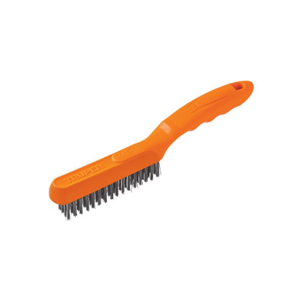 Cepillo de alambre 64 pinceles de acero inoxidable Truper 10656