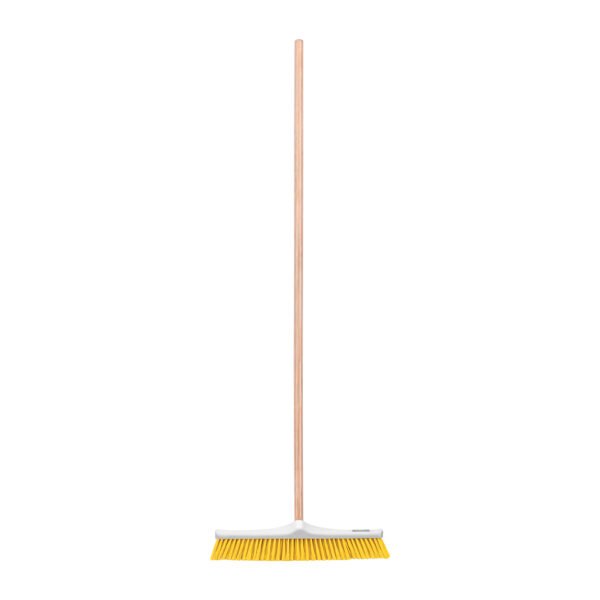 Cepillo industrial cerda suave de 56 cm bastón de madera 57037