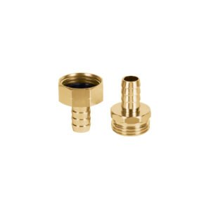 Juego de conectores 1/2 macho/hembra de aluminio Truper 101160