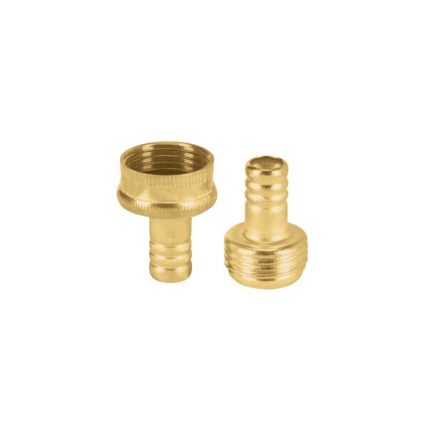 Juego conectores 1/2 macho/hembra de latón laminado Pretul 26032