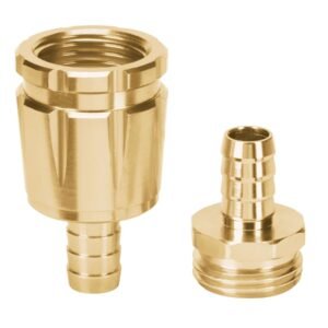 Juego de conectores 1/2 macho/hembra robustos de aluminio 101167