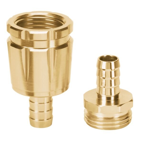 Juego de conectores 1/2 macho/hembra robustos de aluminio 101167