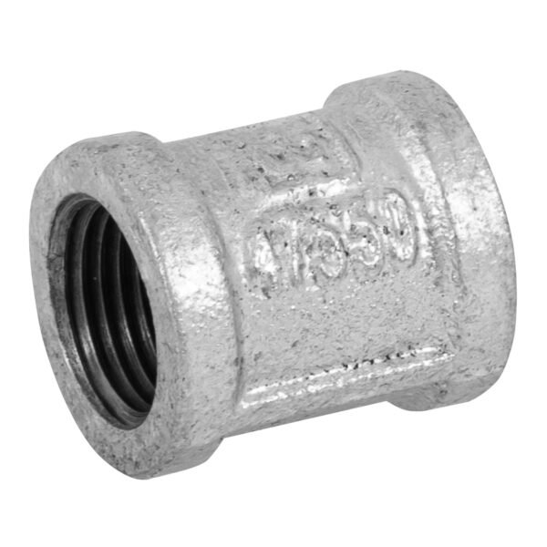 Cople reforzado de acero galvanizado de 1/2 Foset 47550