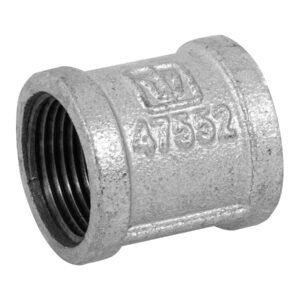 Cople reforzado de acero galvanizado de 1 Foset 47552