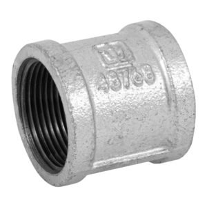 Cople reforzado de acero galvanizado de 1-1/4 Foset 48768