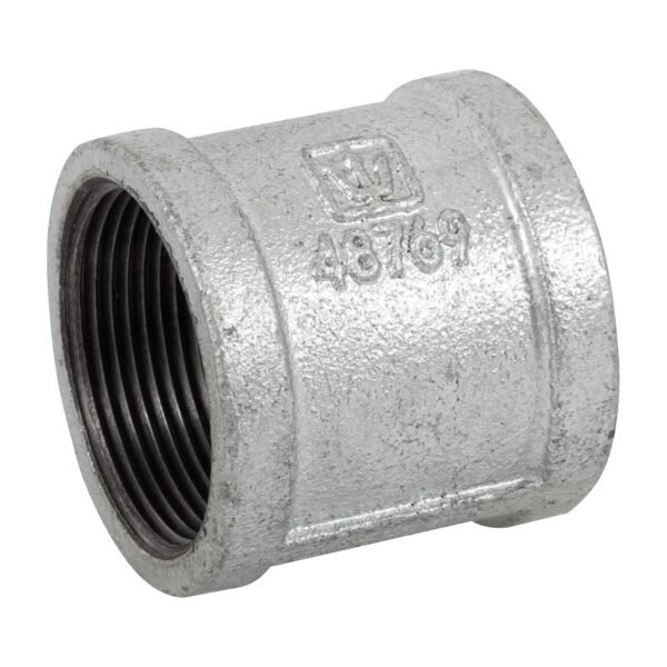 Cople reforzado de acero galvanizado de 1-1/2 Foset 48769