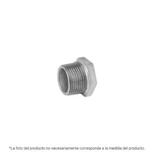 Reducción bushing acero galvanizado 1/2x1/4 FOSET 43967