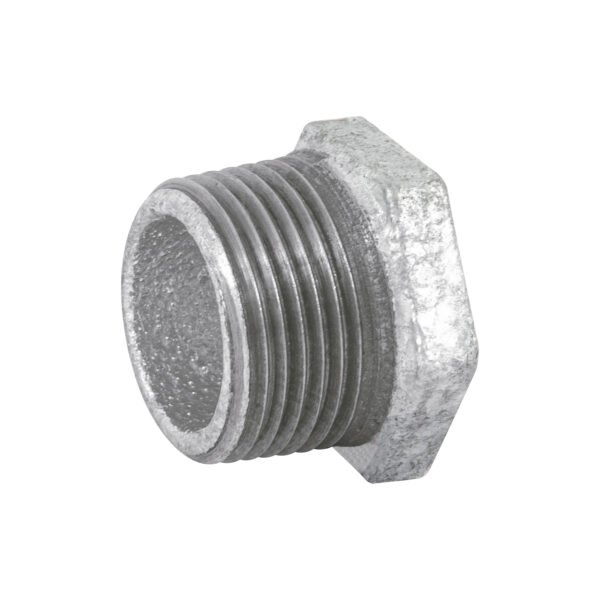 Reducción bushing acero galvanizado 3/4 x 1/2 Foset 47503