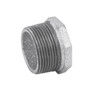 Reducción bushing acero galvanizado 1-1/4 x 1/2 Foset 48774