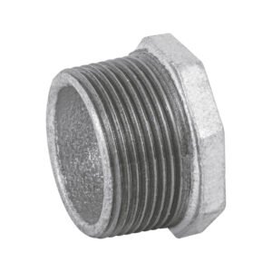 Reducción bushing acero galvanizado 1-1/4 x 1 Foset 48776