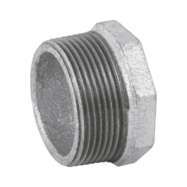 Reducción bushing acero galvanizado 1-1/2 x 1/2 Foset 48777