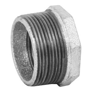 Reducción bushing acero galvanizado 1-1/2 x1-1/4 Foset 48780