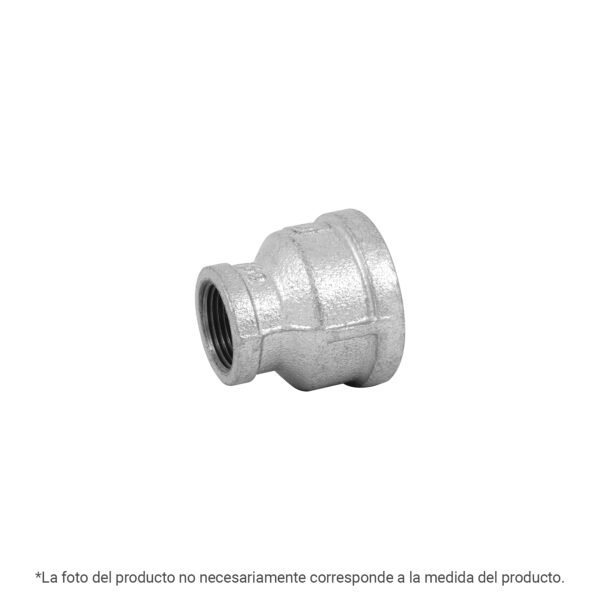Reducción campana acero galvanizado 1x1/2 FOSET 43975