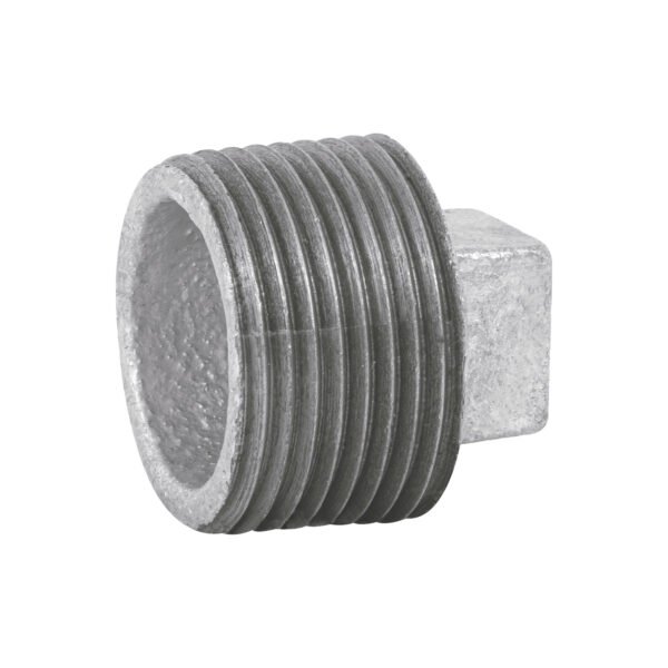 Tapón macho 1 de acero galvanizado Foset 47496