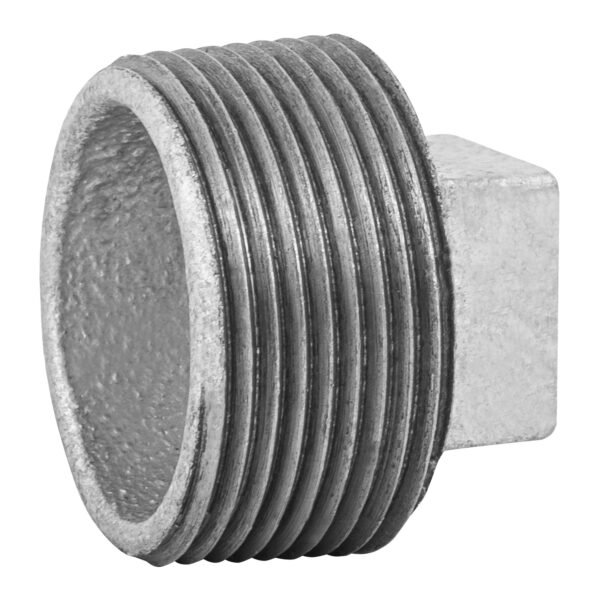 Tapón macho 1-1/4 de acero galvanizado Foset 48783