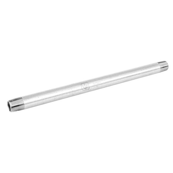 Niple de acero galvanizado 1/2 x 12 Foset 47521