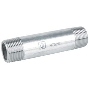 Niple de acero galvanizado 3/4 x 4 Foset 47528