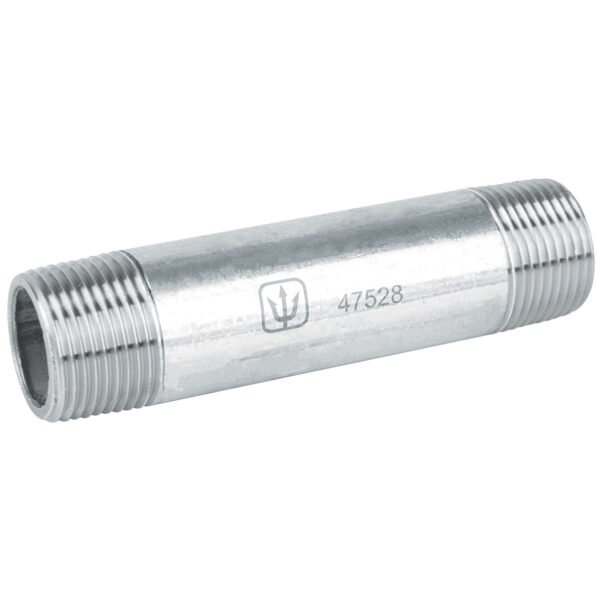 Niple de acero galvanizado 3/4 x 4 Foset 47528