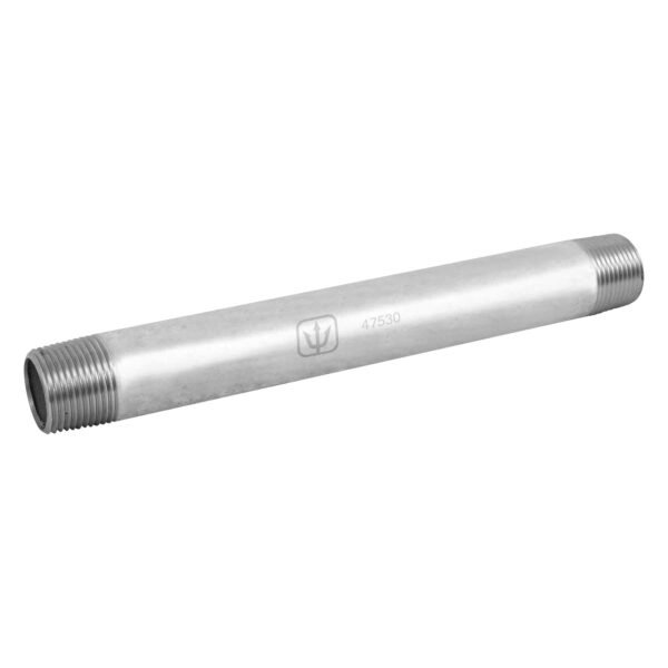 Niple de acero galvanizado 3/4 x 8 Foset 47530