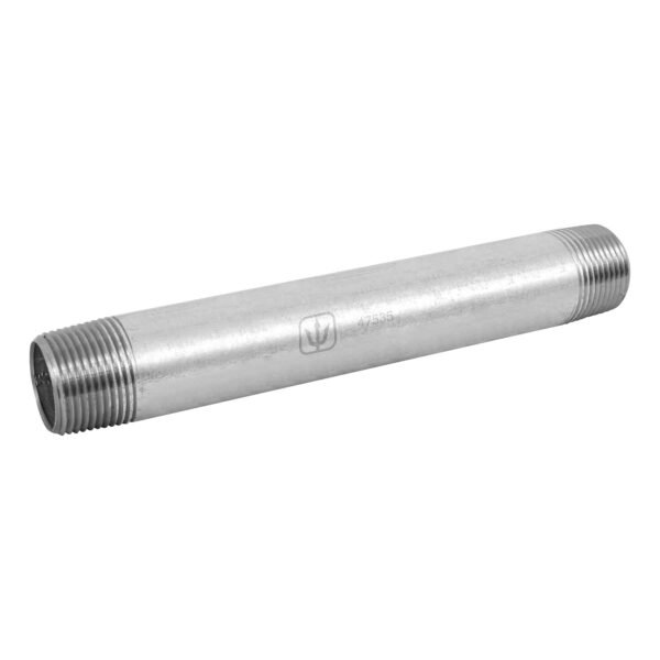 Niple de acero galvanizado 1 x 8 Foset 47535