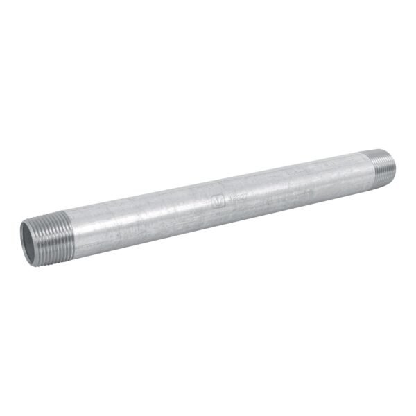 Niple de acero galvanizado 1 x 12 Foset 48827