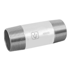 Niple de acero galvanizado 1-1/4 x 4 Foset 48830