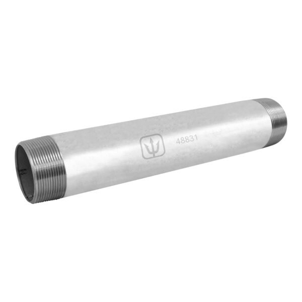 Niple de acero galvanizado 1-1/4 x 6 Foset 48831