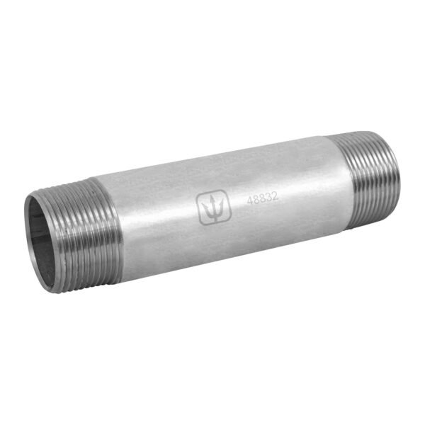 Niple de acero galvanizado 1-1/4 x 8 Foset 48832
