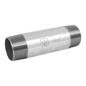 Niple de acero galvanizado 1-1/2 x 6 Foset 48838