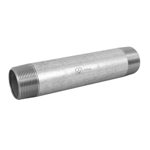 Niple de acero galvanizado 1-1/2 x 10 Foset 48840