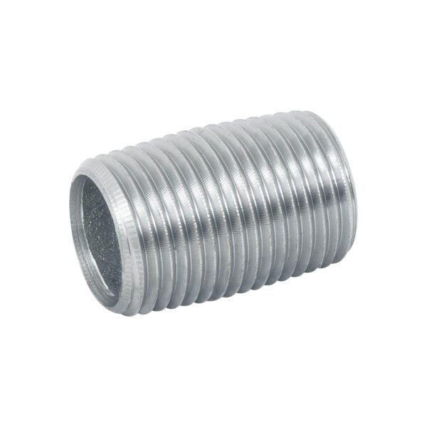 Niple de acero galvanizado 1/2 cuerda corrida Foset 47536
