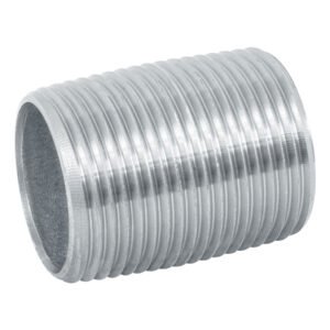 Niple de acero galvanizado 1 cuerda corrida Foset 47538