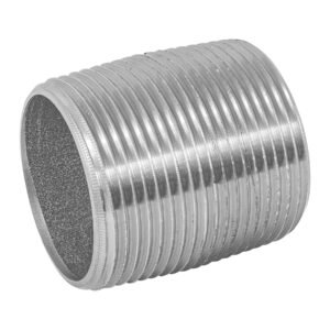 Niple de acero galvanizado 1-1/4 cuerda corrida Foset 48789