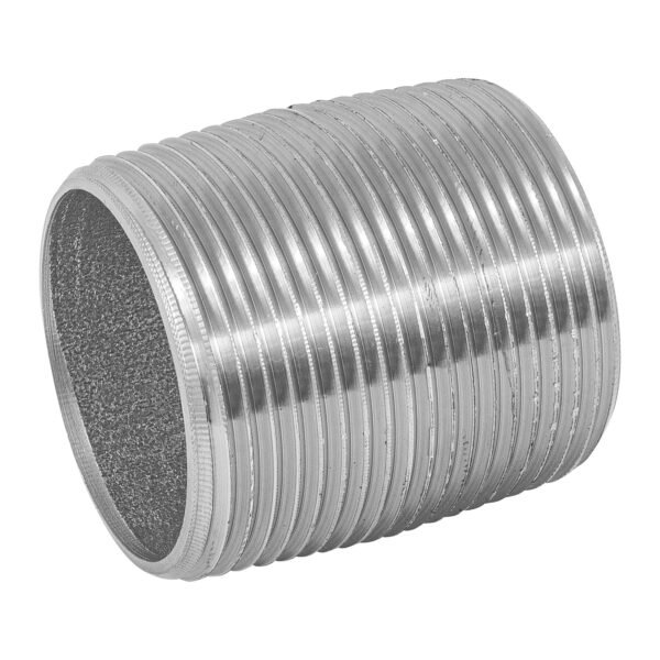 Niple de acero galvanizado 1-1/4 cuerda corrida Foset 48789