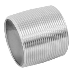 Niple de acero galvanizado 2 cuerda corrida Foset 48791