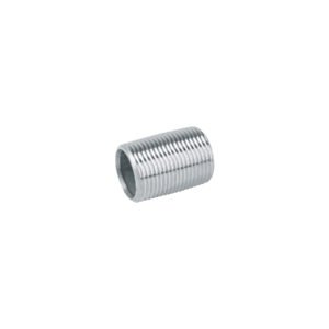 Niple de acero galvanizado 1/4 cuerda corrida FOSET 43963
