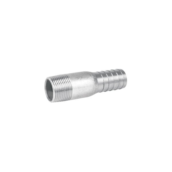 Niple de acero galvanizado 3/4 tipo botella Foset 48176