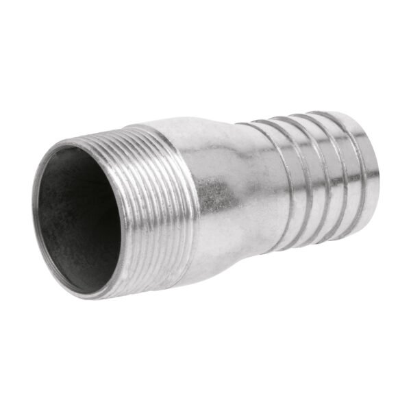 Niple de acero galvanizado 1-1/2 tipo botella Foset 48179