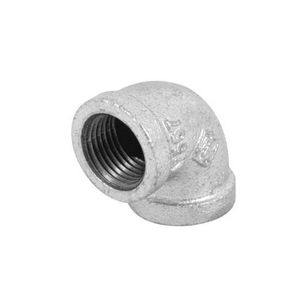 Codo 90° acero galvanizado de 1/2 Foset 47557