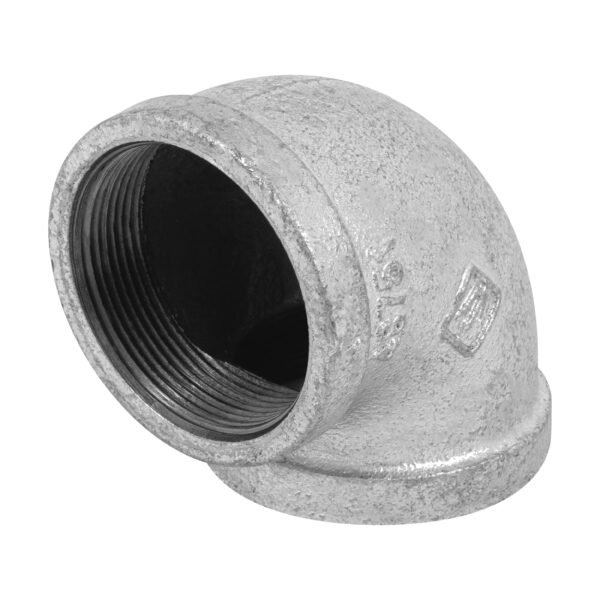 Codo 90° acero galvanizado de 2 Foset 48751