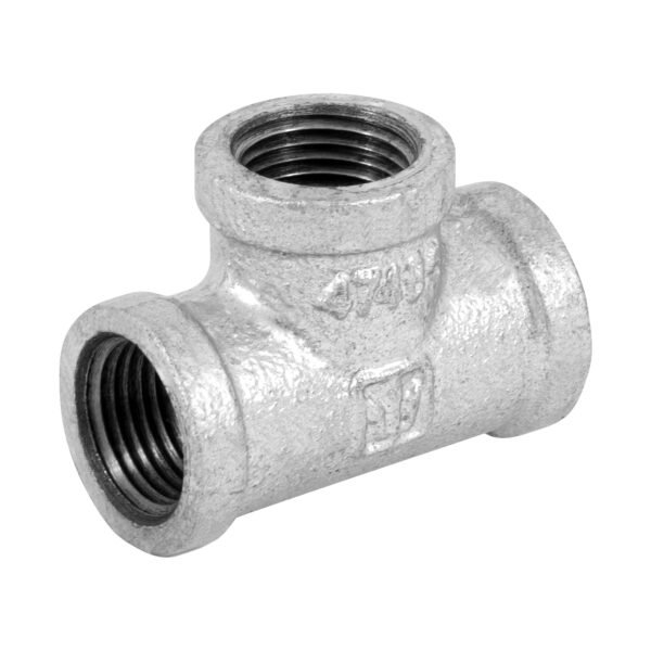 Tee sencilla 1/2 acero galvanizado Foset 47485