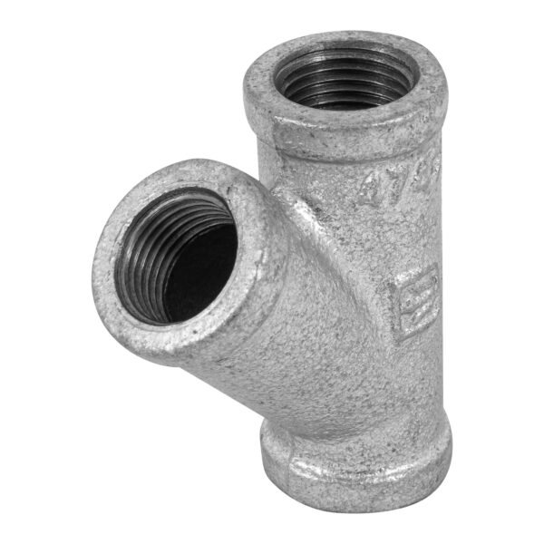 Yee sencilla 1/2 acero galvanizado Foset 47473