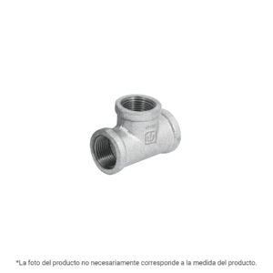 CG-807.jpg Tee sencilla acero galvanizado 1/4 FOSET 43980