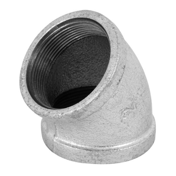 Codo 45° acero galvanizado de 2 Foset 48754