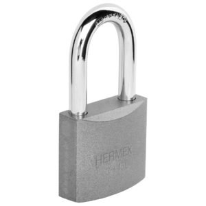 CHB-45L.jpg Candado de hierro 45 mm gancho largo en blíster HERMEX 43327