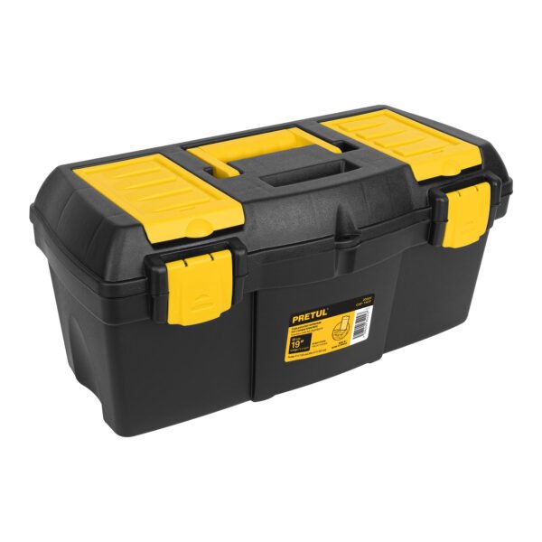 Caja para herramienta de 19 con compartimentos Pretul 20604