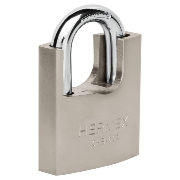 Candado de hierro 60 mm con coraza llave anti-ganzúa 43314