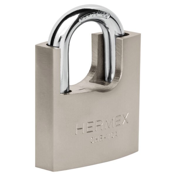 Candado de hierro 70 mm con coraza llave anti-ganzúa 43003