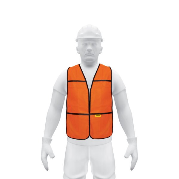 Chaleco de seguridad uso de día naranja Pretul 21023